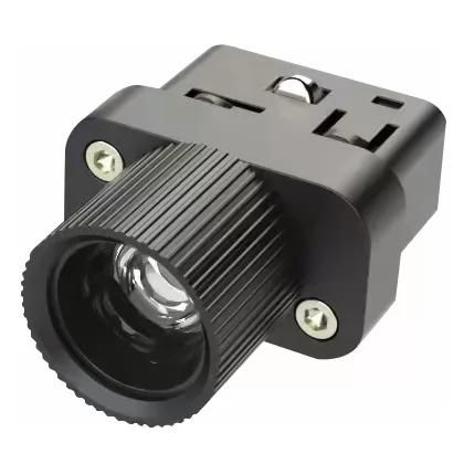 Акцентный магнитный трековый светильник iLEDEX TECHNICAL VISION 4822-019-D22-2W-24DG-3000K-BK