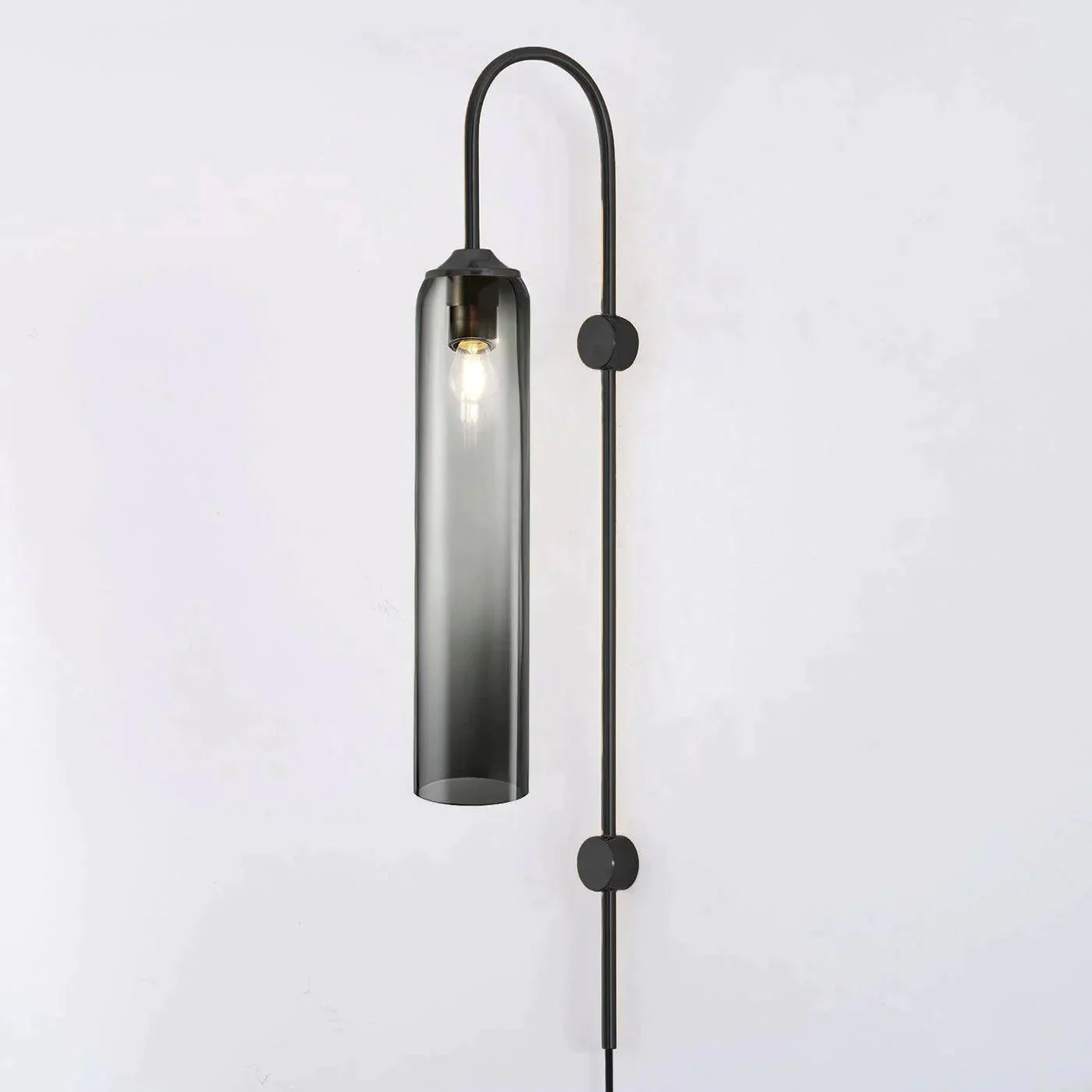 Настенный светильник Modern Glass Plug-In - черный, голубой