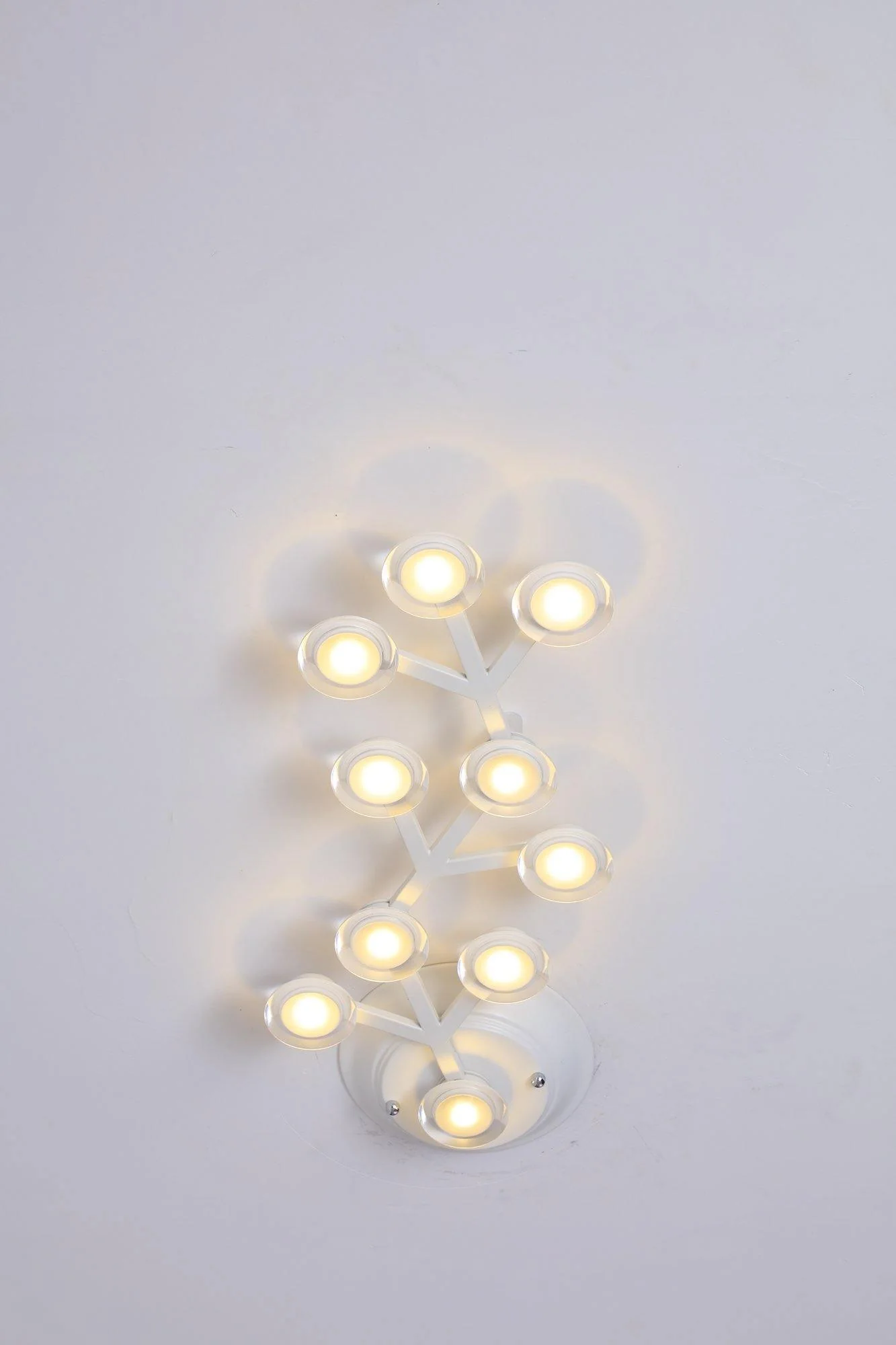 Потолочный светильник LED Net - 37 источников света 145см x 73см, черный, холодный свет