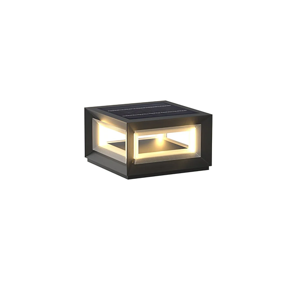 Уличный светильник Light Cube - модель A, проводная версия, 25см x 25см x 14см, теплый свет