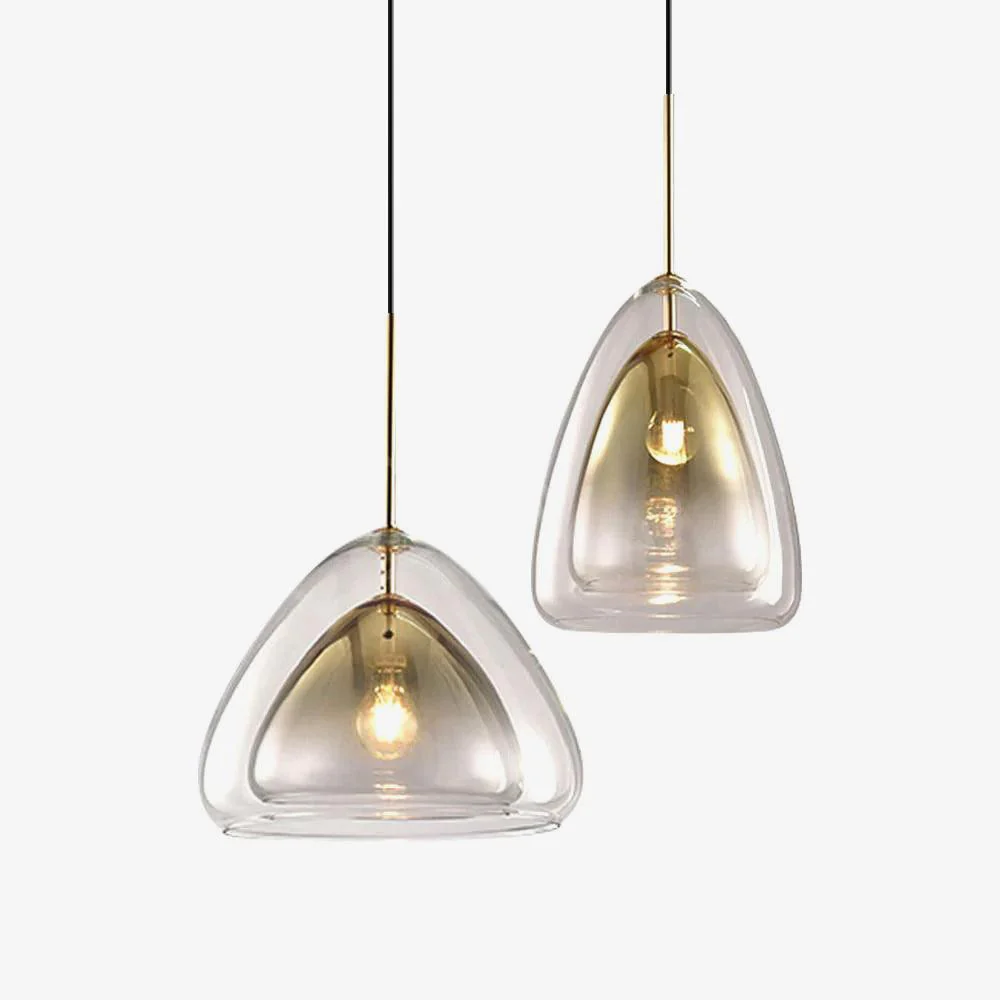 Подвесной светильник Futuristische Glass - ∅35см x 30см, стекло