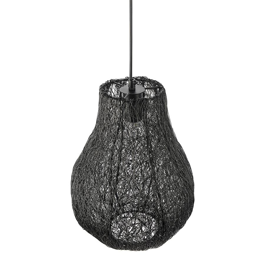 Светильник подвесной Bergenson Bjorn Vinger E27 40Вт черный, BD-3103565