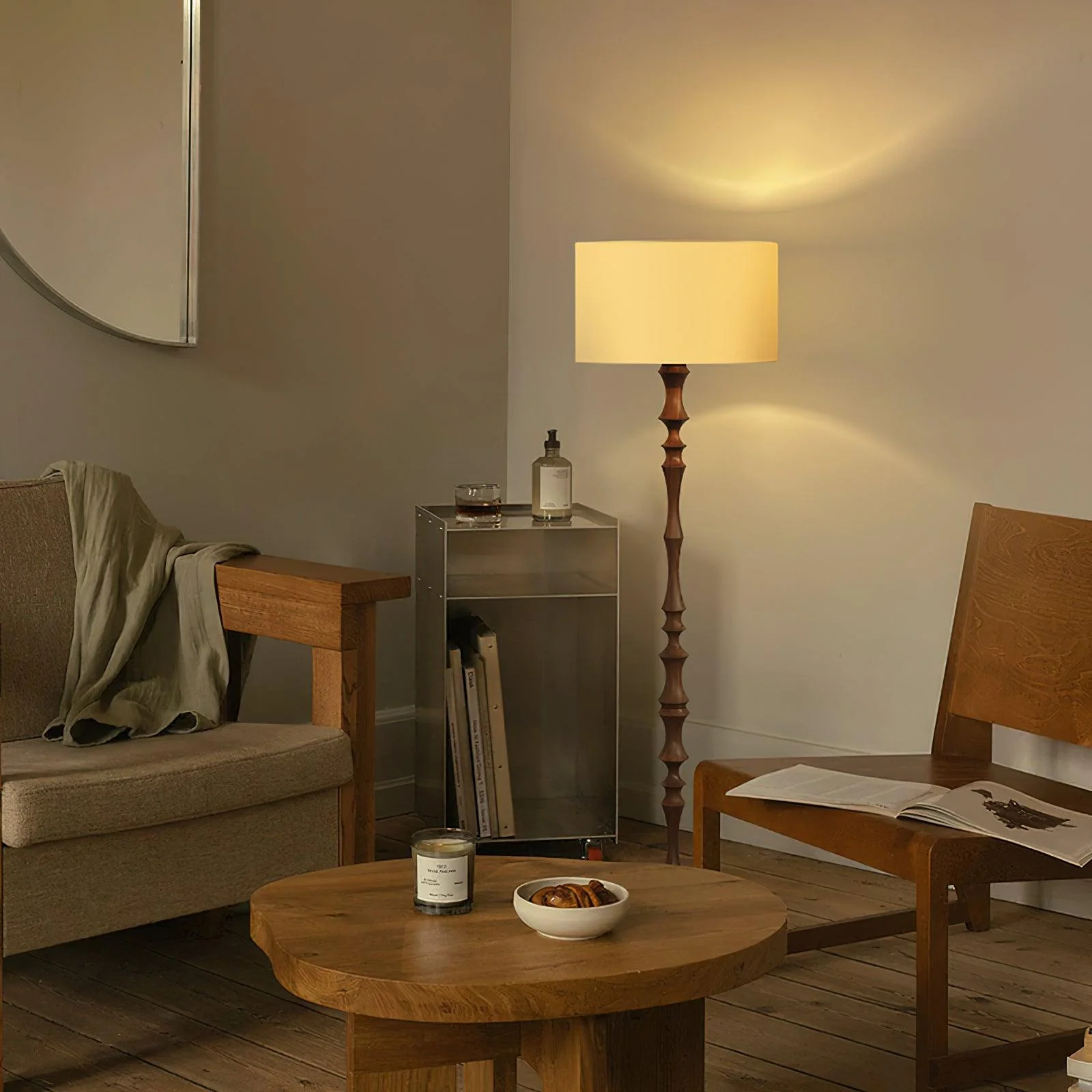 Milo Floor Lamp - ∅ 11.8″ x H 53.1″ / Dia 30cm x H 135cm / Model H / US plug