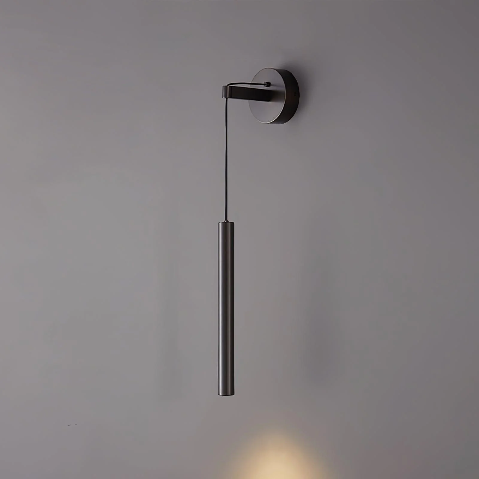 Настенный светильник Brass Line - ∅10см x 60см, латунь, холодный свет