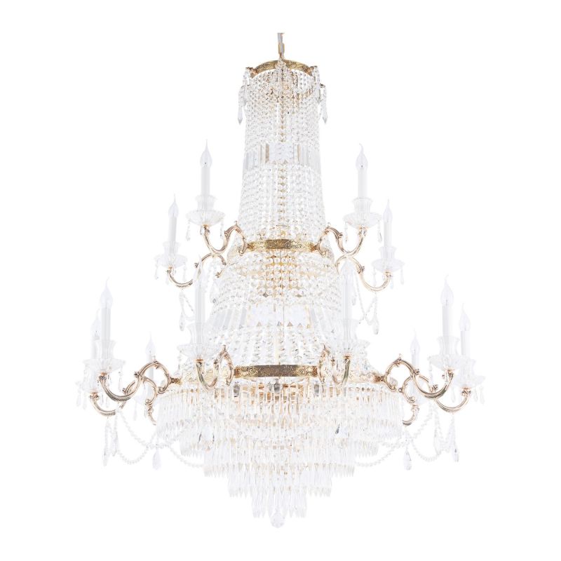 Подвесная хрустальная люстра Palace DIA890-PL-42-G