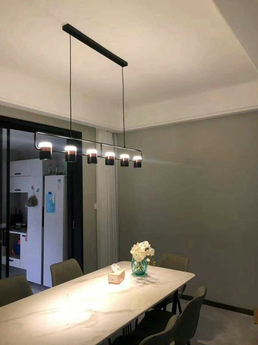 Подвесной светильник Adjustable Glass - горизонтальный: 18см x 11см, золотой, белый, холодный свет