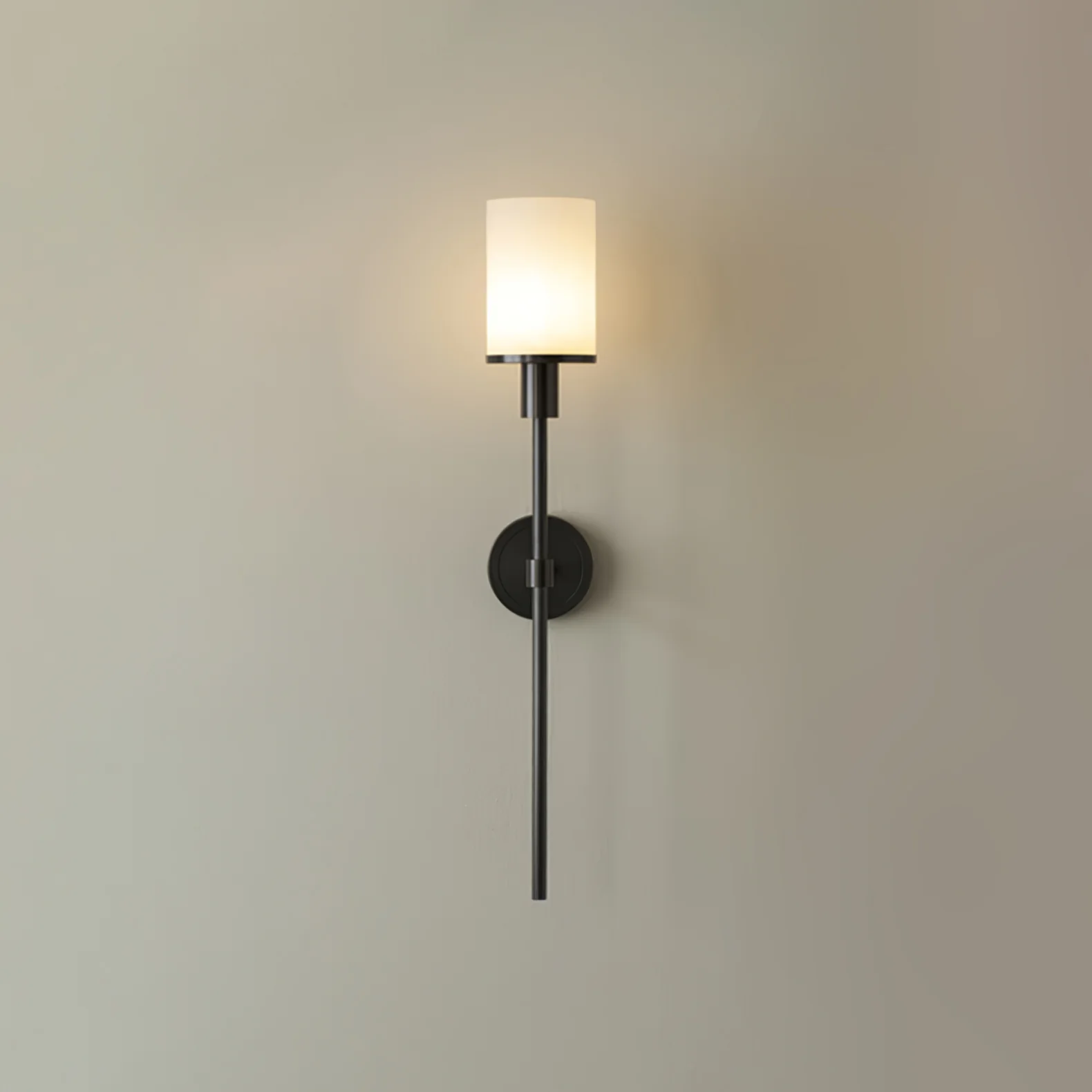 Tracie Classic Sconce - ∅ 3.9″ x H 23.6″ & Alabaster / Copper / Set Of 2