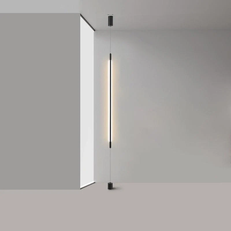 Подвесной светильник Slim line Cabinet - ∅2см x 95см, черный, теплый свет