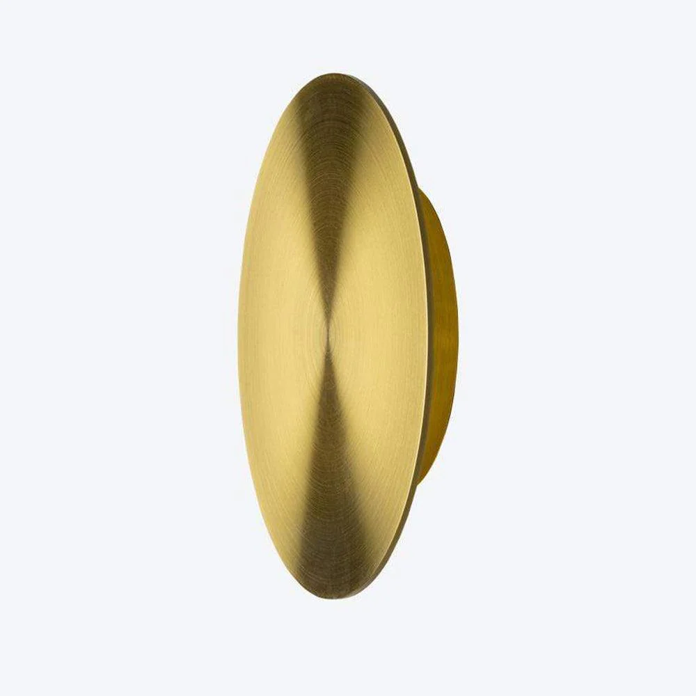 Gossa Wall Lamp - ∅ 11″ / Dia 28cm Set of 2 / Brass / Warm Light