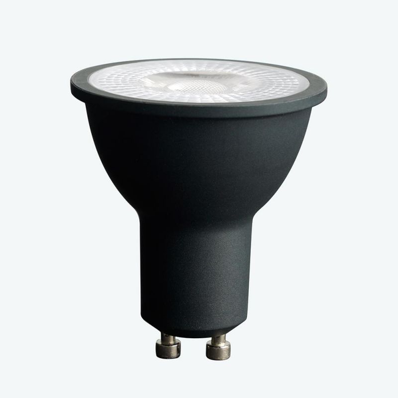 Лампа светодиодная Feron.PRO LB-1607 GU10 7W 175-265V 4000K в черном корпусе 48955