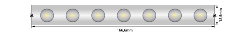 Лента светодиодная  SWG V 6,2W IP67  00-00008220