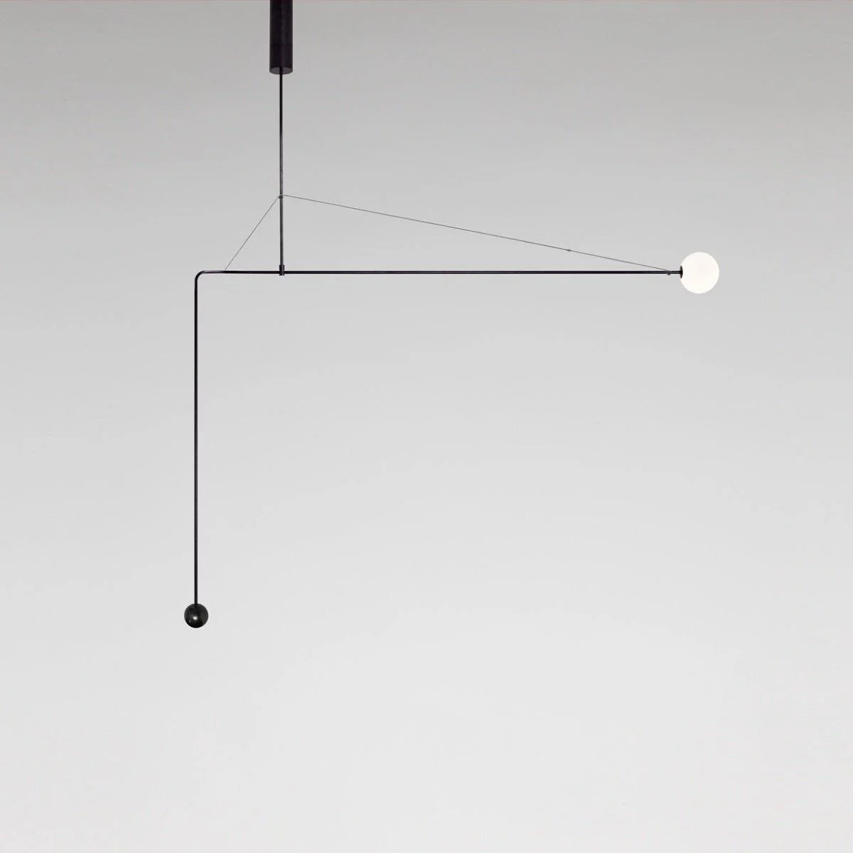 Люстра Mobile Chandelier - 3 подвеса, черный