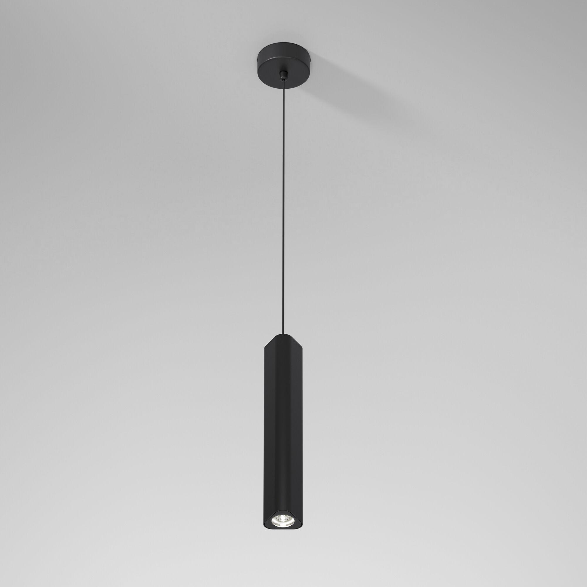 Светильник подвесной светодиодный Elektrostandard Trio 12W 4000K  черный 50310 LED