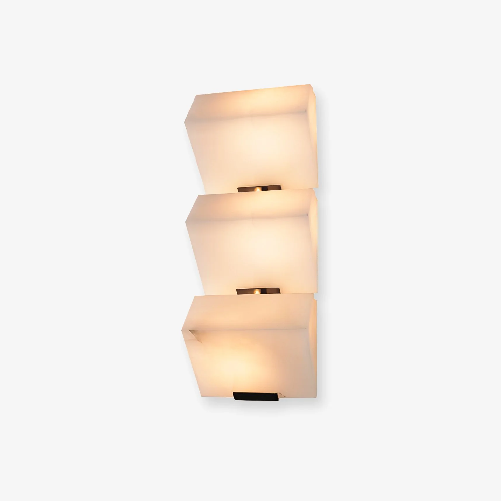 Настенный светильник Alabaster Staircase - 15см x 31см, белый, теплый свет