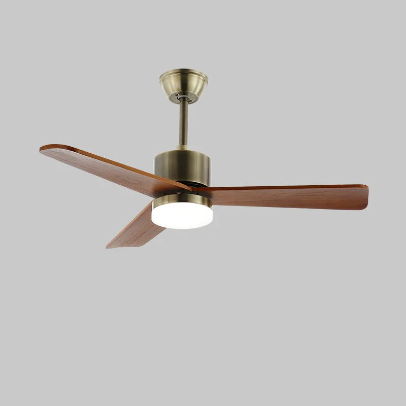 Потолочный светильник Zephyr Wooden  -  модель D ∅107см x 30см, никель, орех, 3000-6500К