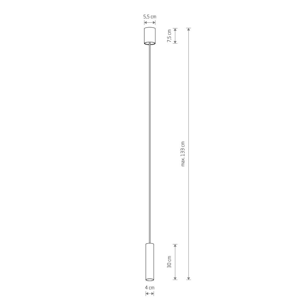 Подвесной светильник Nowodvorski Fourty M GU10 10W 10903