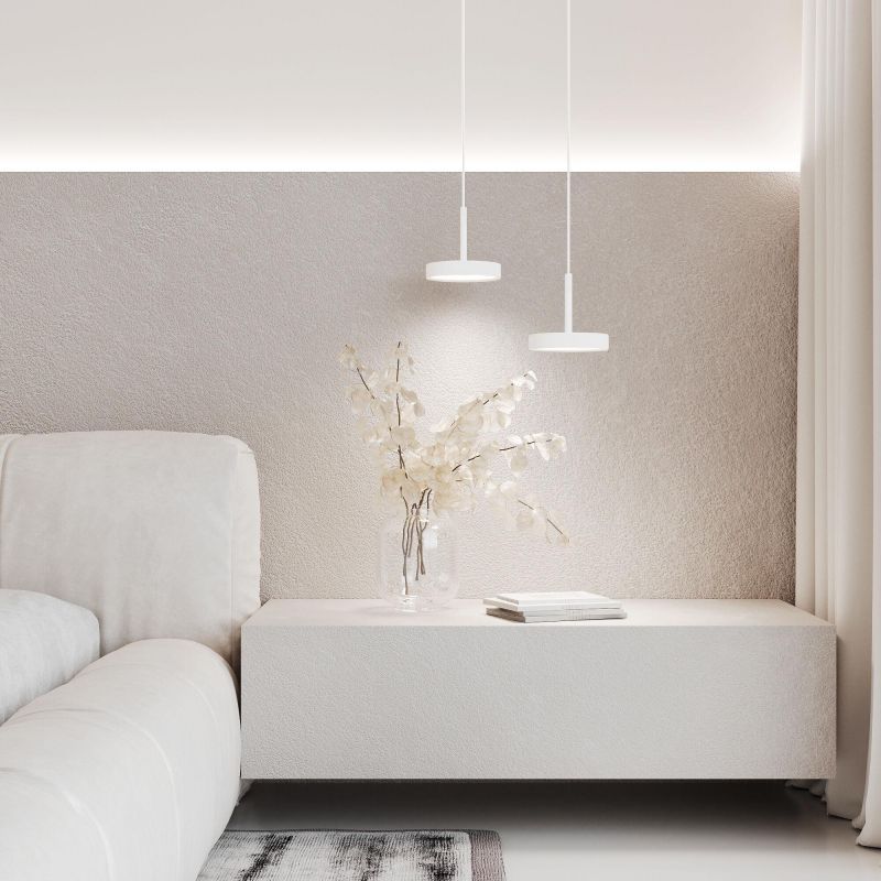 Подвесной светильник Elektrostandard Plate 50260 LED, белый