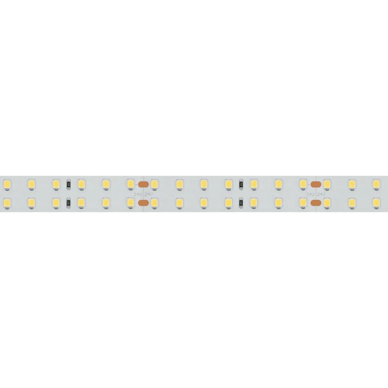 Светодиодная лента RT-A196-15mm 24V Warm3000 CRI98 (20 W/m, IP20, 2835, 5m) (Arlight, Открытый)