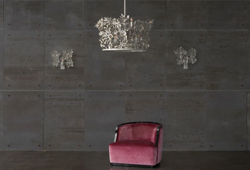 Люстра Singularis craft Ampel галечный серый 800*450*800