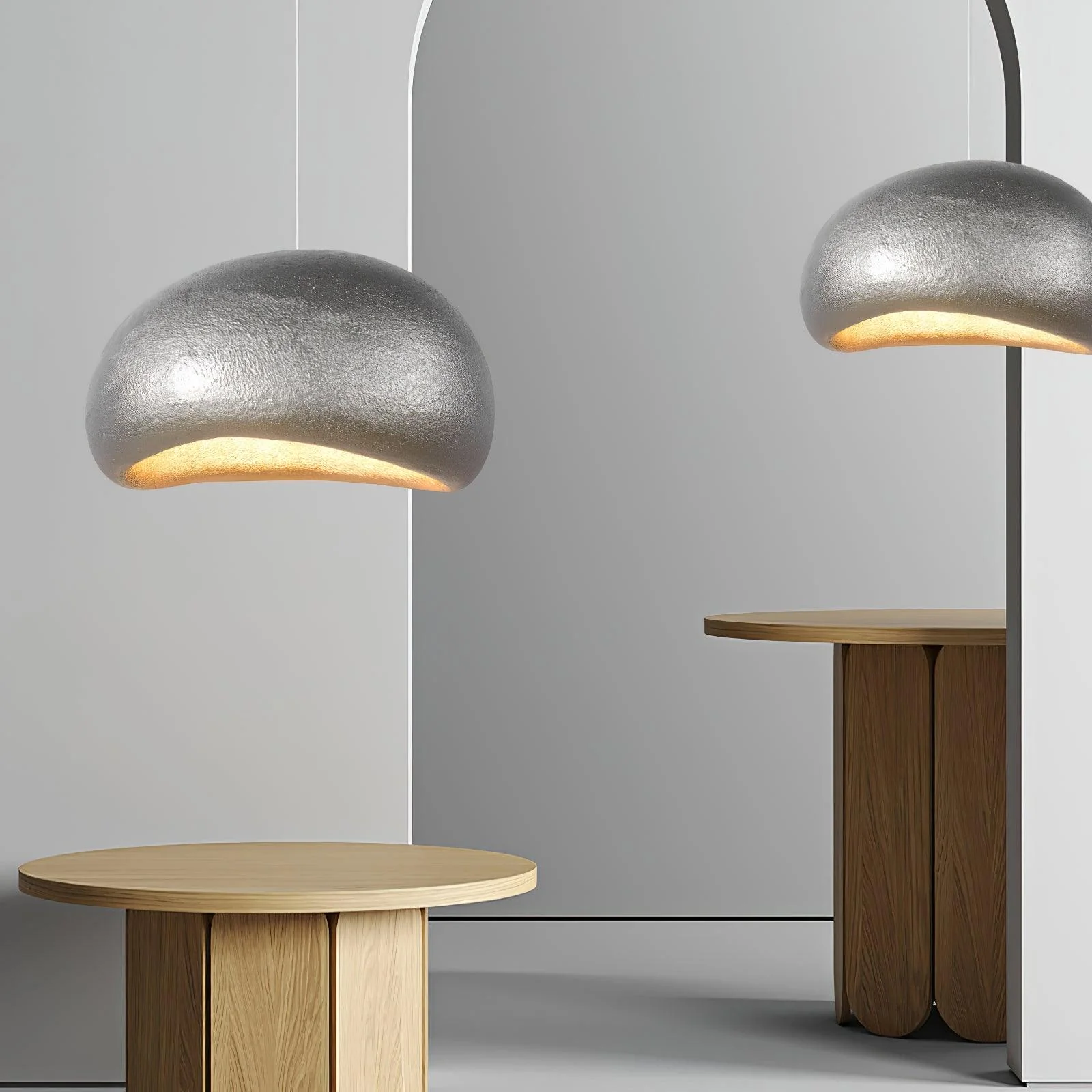 Подвесной светильник Khmara Bright - ∅40см x 15см, черный