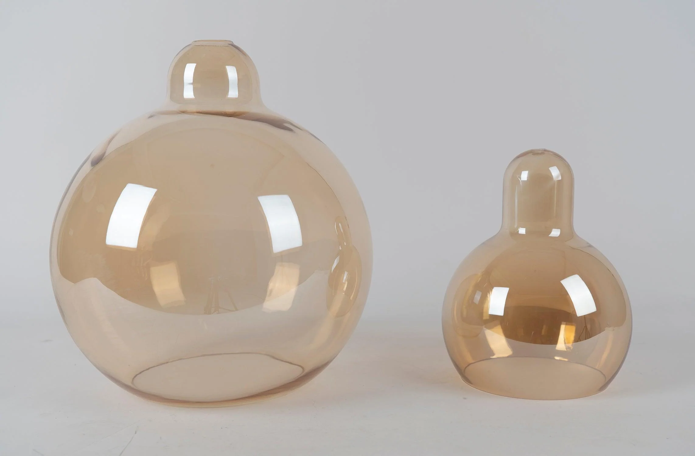 Подвесной светильник Chiswick Glass - груша, ∅25см x 28см, черный, стекло