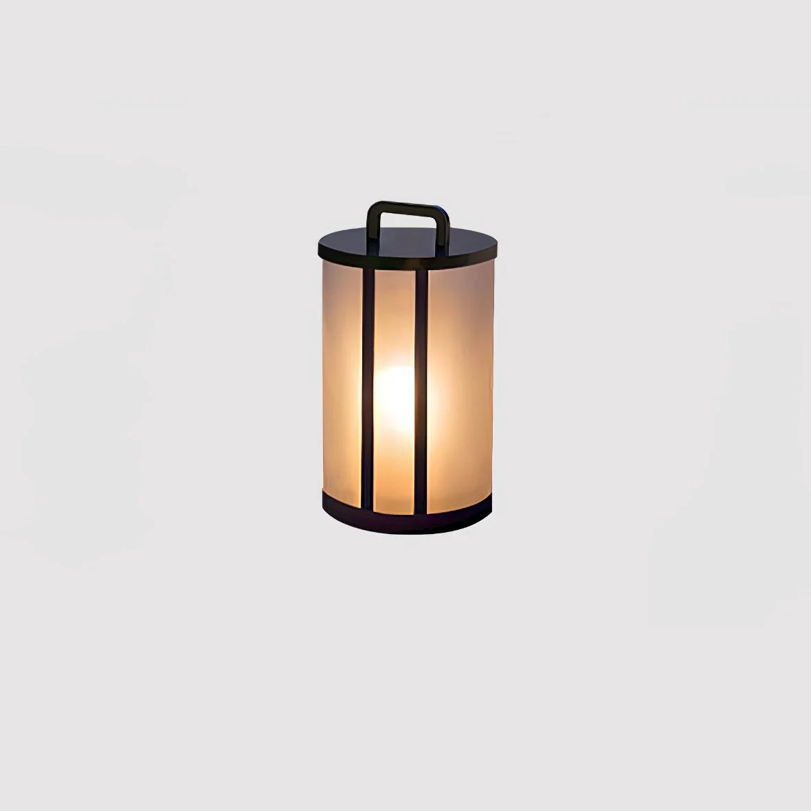 Уличный фонарь Round Pillar Acrylic Lantern - модель A ∅28см x 60см, теплый свет, проводной