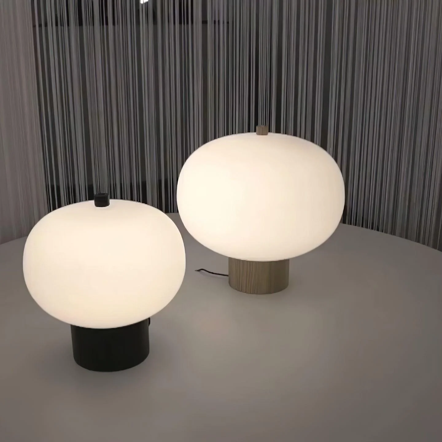 Настольный светильник Ilargi - ∅40см x 40см, дерево