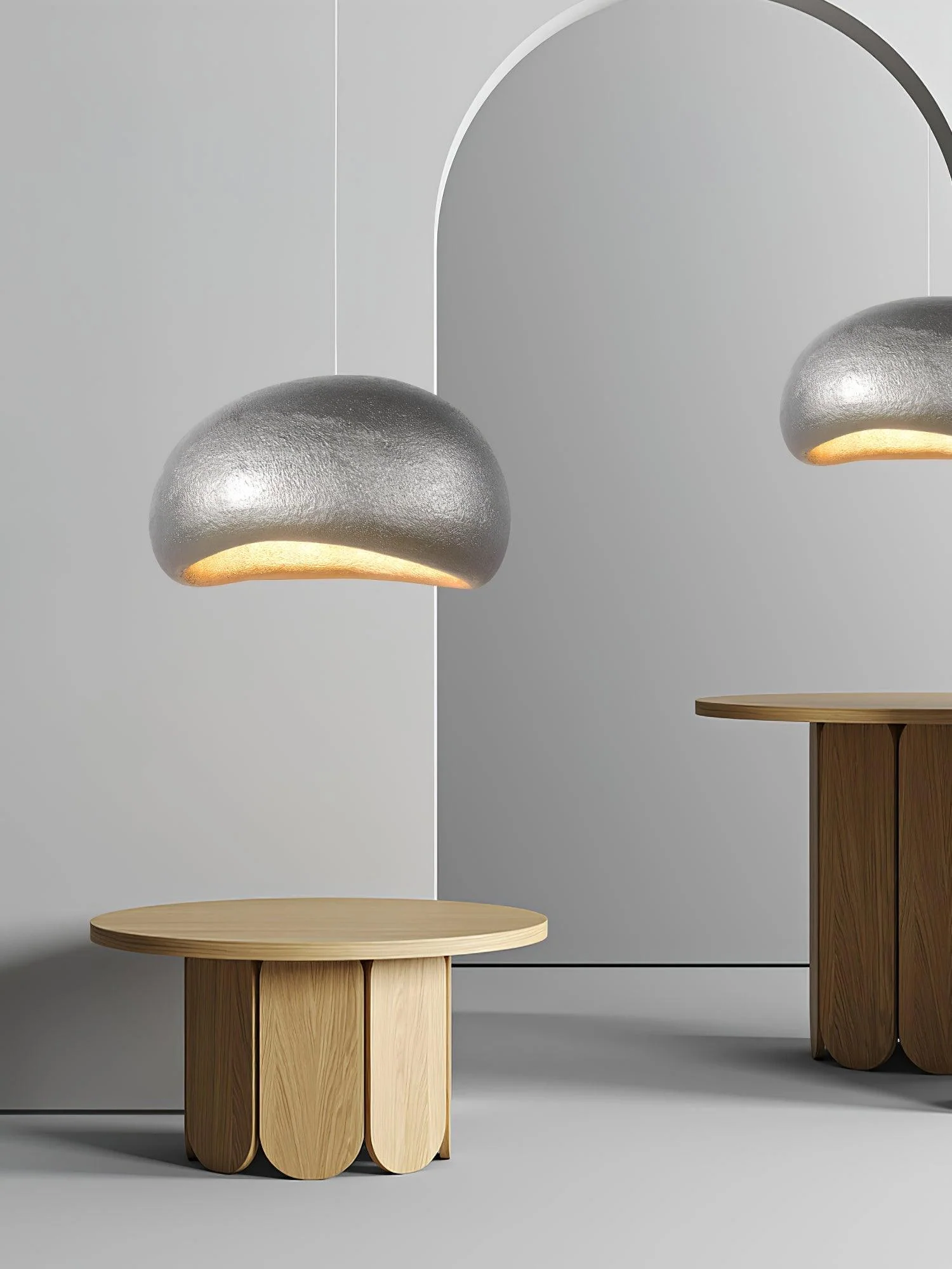 Подвесной светильник Khmara Bright - ∅40см x 15см, черный