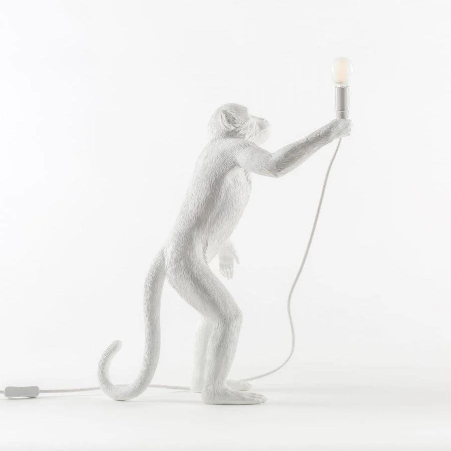 Настольный светильник Monkey - 46см x 28см x 54см, черный