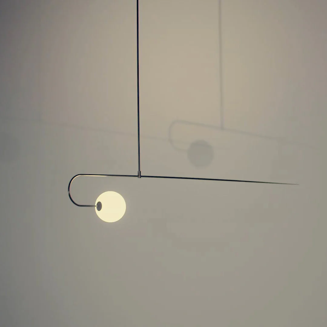Люстра Mobile Chandelier - 3 подвеса, черный