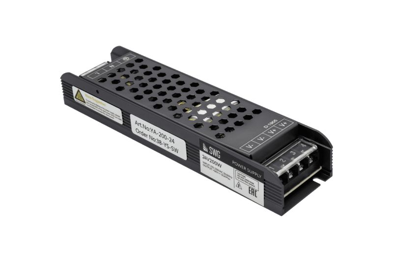 Блок питания SWG PRO YA-200 24В IP20 2834