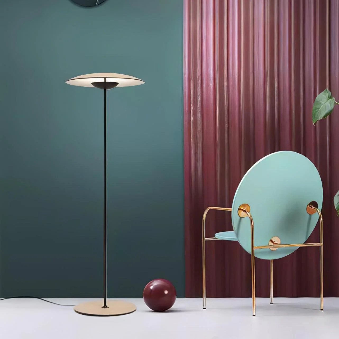 Торшер Innovative Directional - ∅139см x 180см, черный матовый