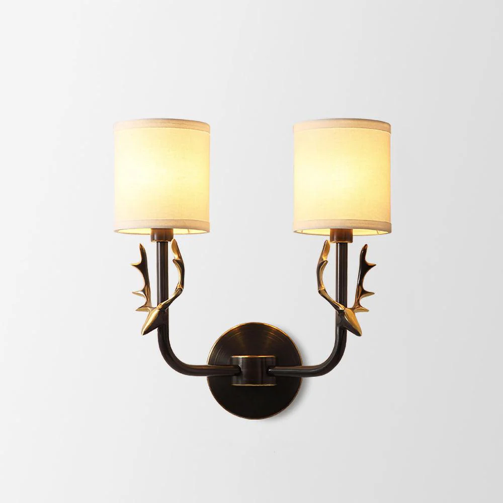 Настенный светильник Brass Deer Head - ∅28см x 39см, латунь