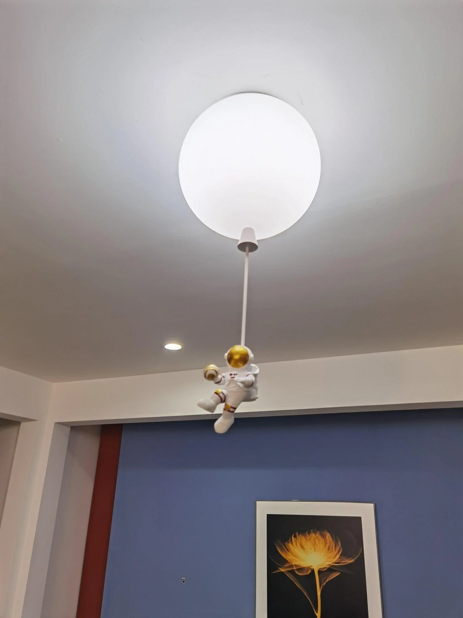 Потолочный светильник Frosted Balloon - ∅35см, оранжевый
