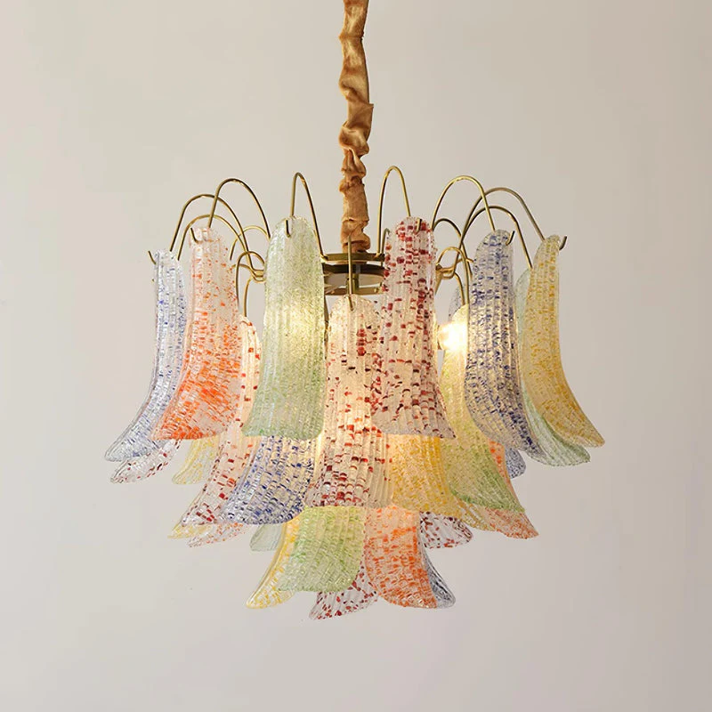 Люстра Venini Colorful Murano Glass - ∅50см x 46см, желтое стекло