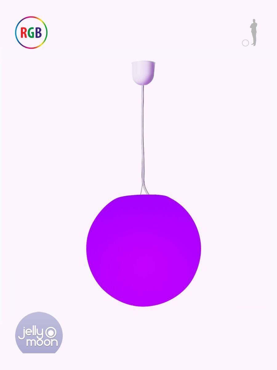 Подвесной разноцветный шар 30 см Jellymoon RUS JM S30RGB