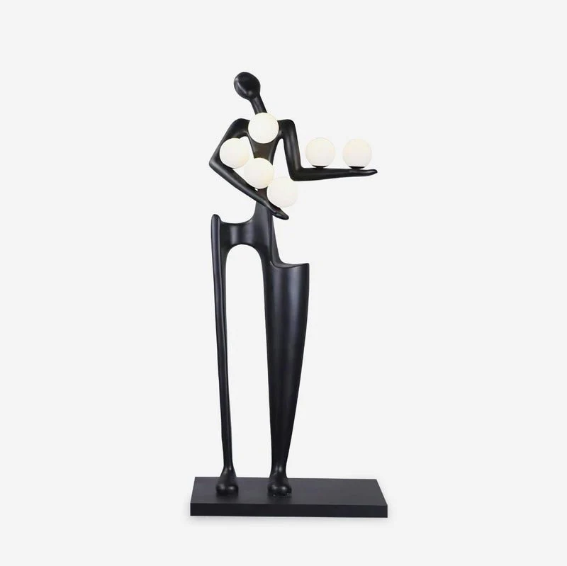 Торшер Guardian Sculpture - ∅70см x 175см, красный
