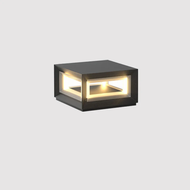 Уличный светильник Light Cube - модель A, проводная версия, 25см x 25см x 14см, теплый свет