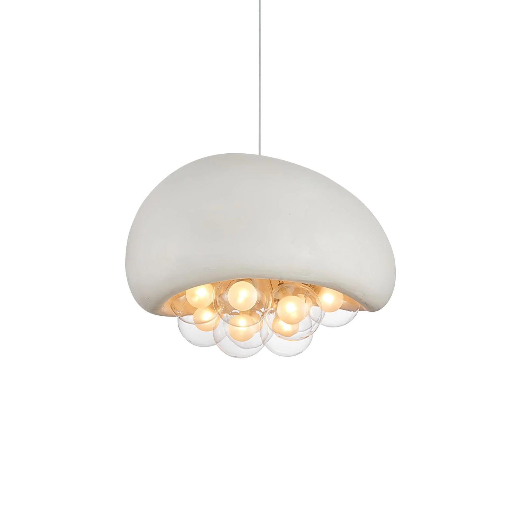 Подвесной светильник Khmara Bubbles - ∅60см x 42см, серый