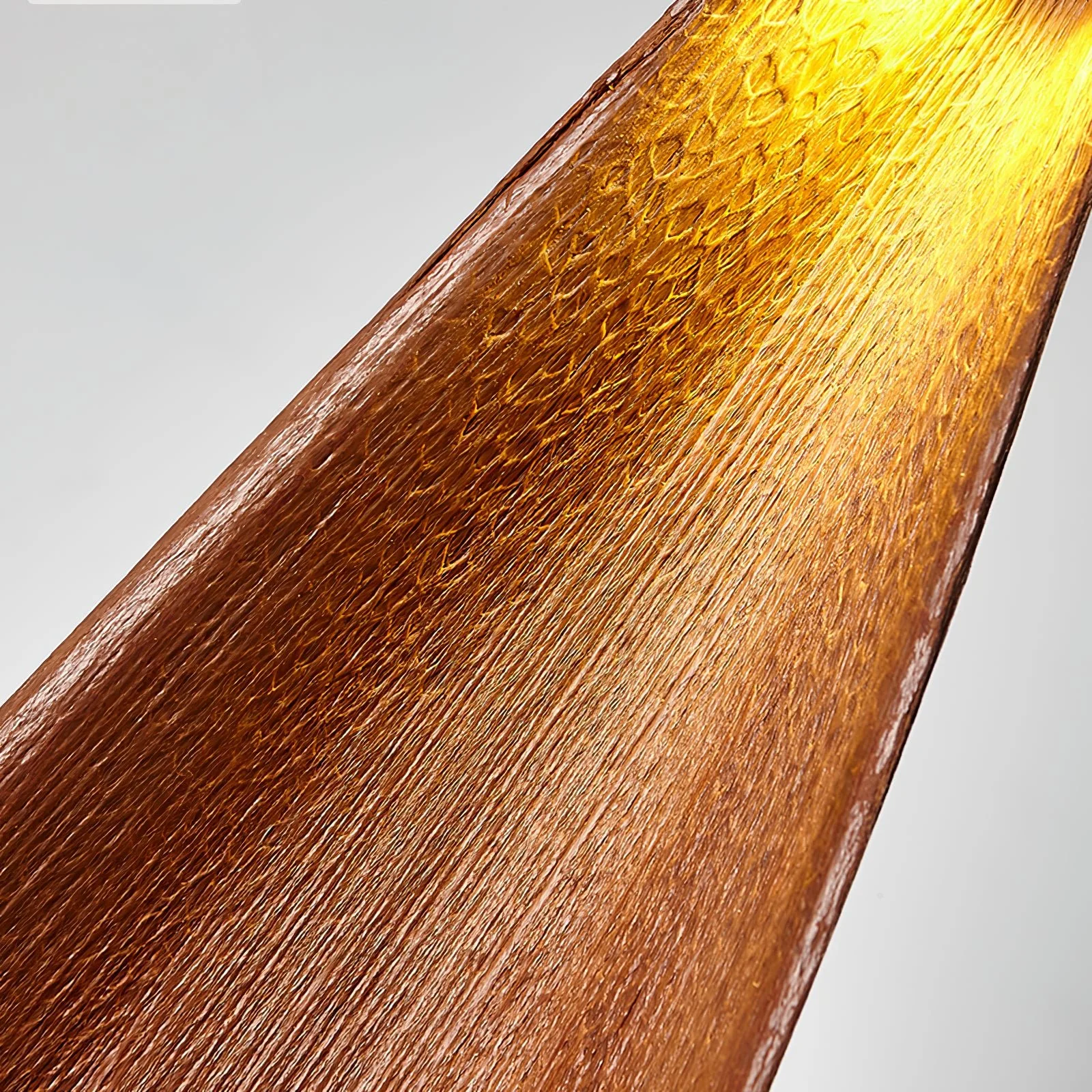 Настенный светильник Cocoa Leaf - ∅13см x 65см, какао, 1 шт