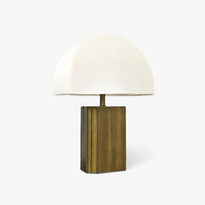 Oregon Table Lamp - ∅ 14.2″ x H 23.6″ / Dia 36cm x H 60cm / Antique gold / UK plug
