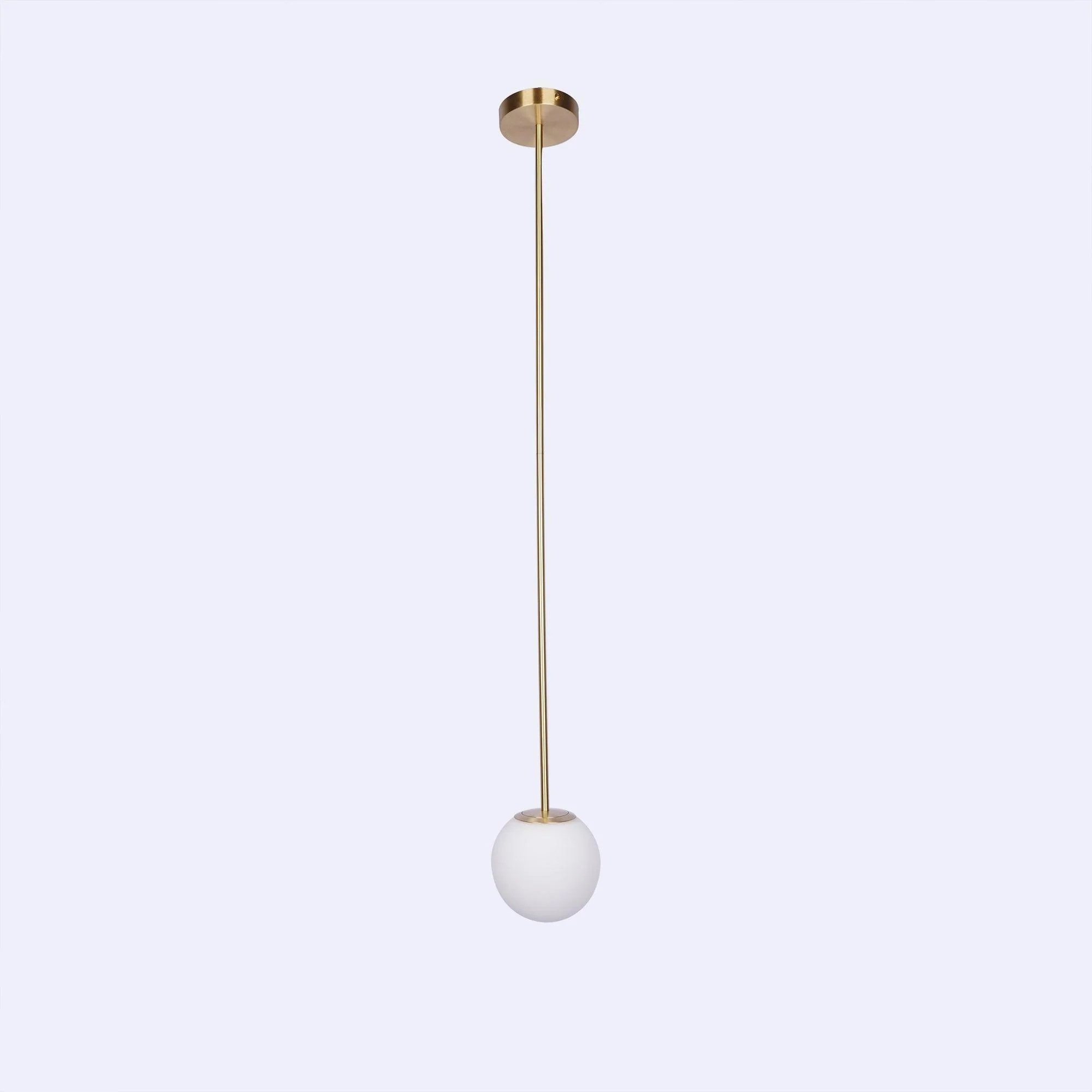 Подвесной светильник Brass Architectural Collection - ∅20см х 150см, черный