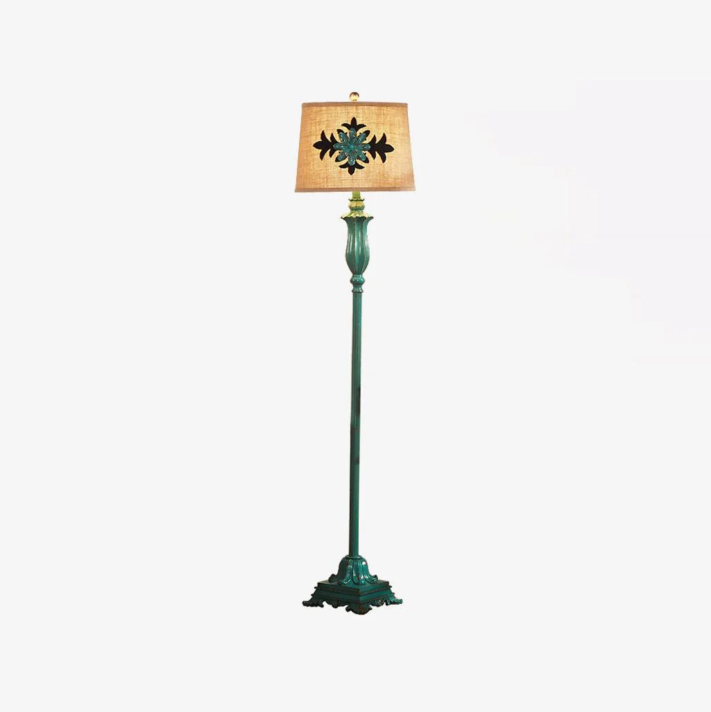 Lark Floor Lamp - Model A ∅ 16.5″ x H 64″ / Dia 42cm x H 163cm / Green / US plug