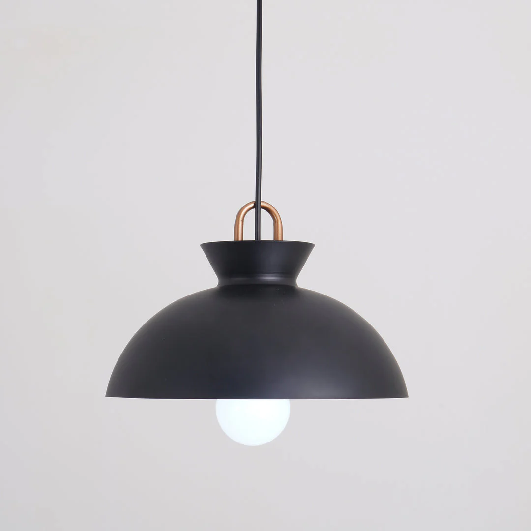Подвесной светильник Coil - ∅25см x 22см, черный