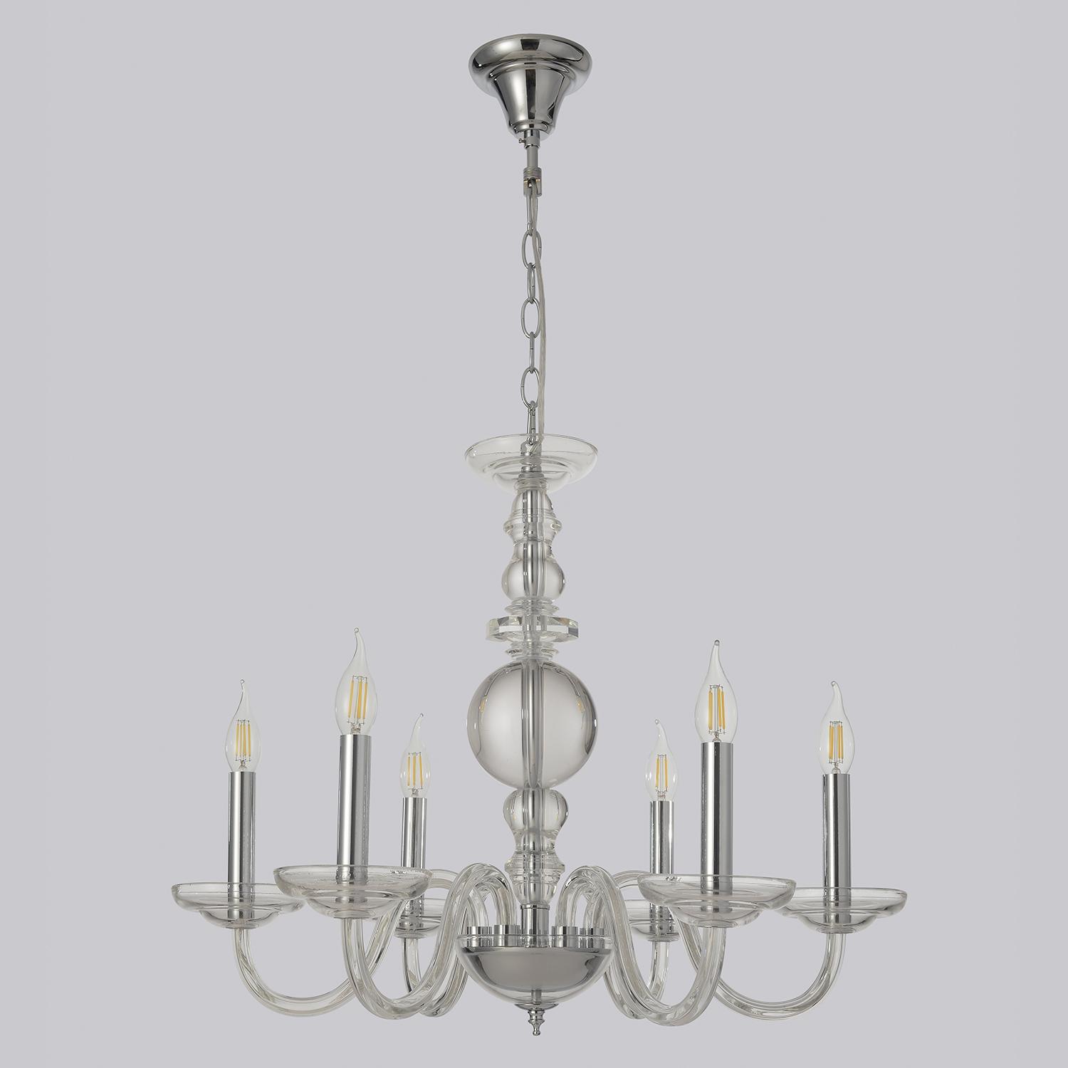 Люстра Crystal Lux ARABESQUE SP6 CHROME ARABESQUE SP6 CHROME