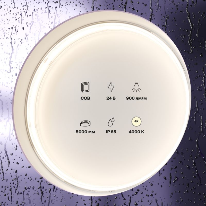 Светодиодная лента Maytoni Led strip 24V 12W IP65 4000K 10186