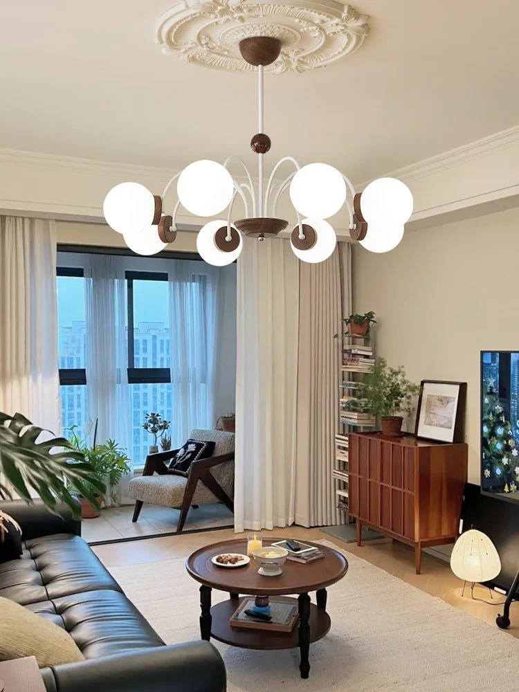 Люстра Novara - 8 плафонов ∅85см x 25см, хром