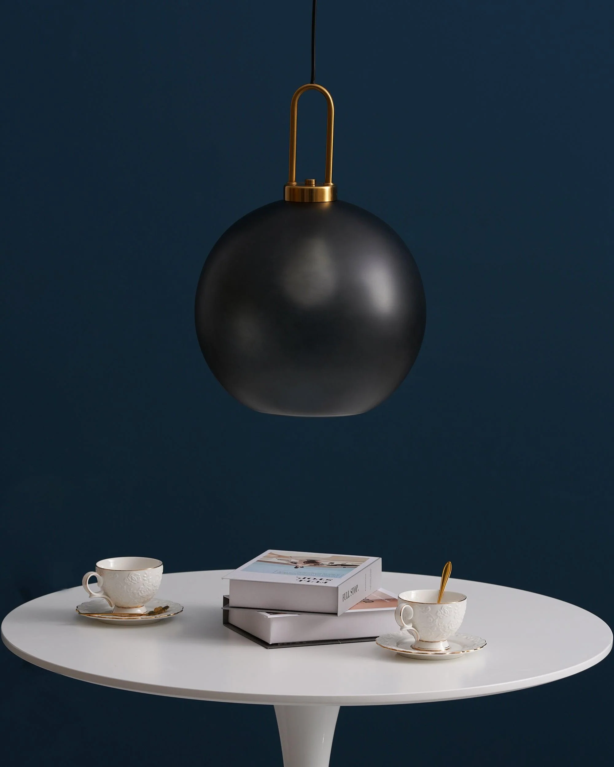 Подвесной светильник Glass Pendant Swag - ∅25см х 34см, прозрачное стекло