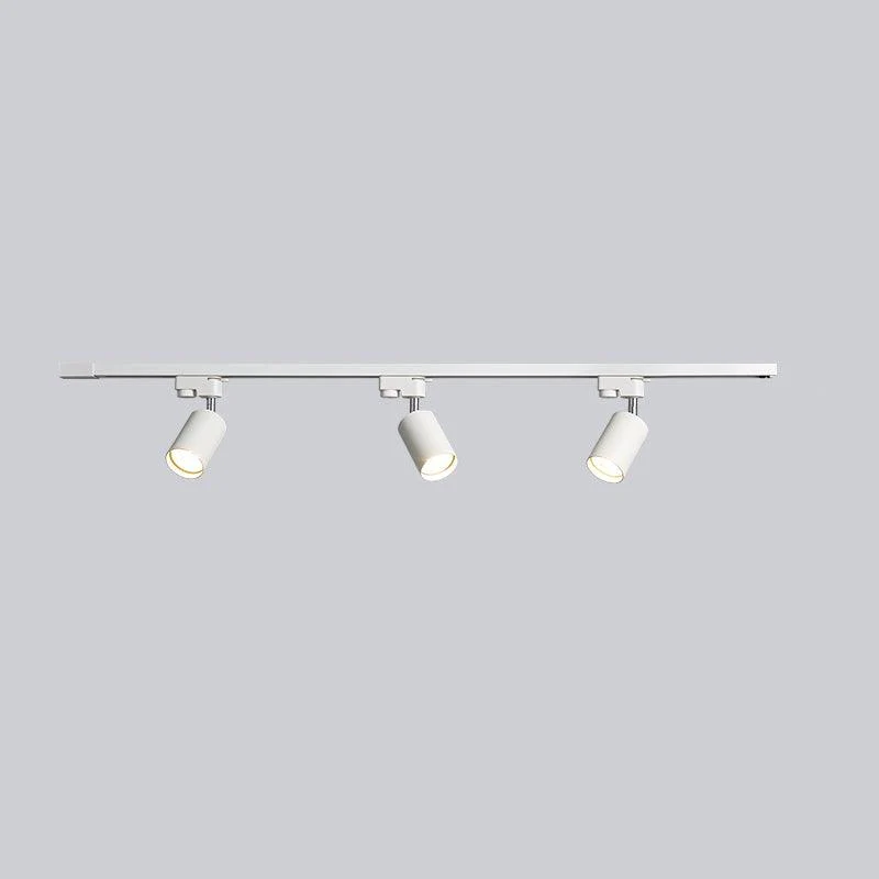 Трековый светильник Adjustable Spotlight - 3 источника света ∅100см x 11см, черный, золотой, теплый свет