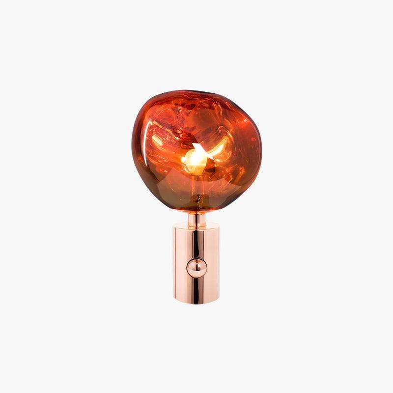 Настольный светильник Lava - ∅28см x 43см, золотой